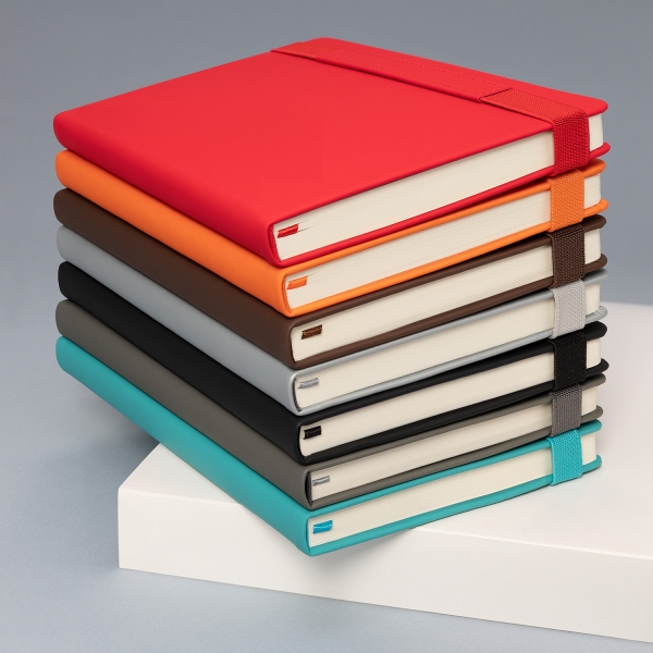 Ежедневник Alpha недатированный, коричневый/оранжевый