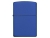 Зажигалка ZIPPO Classic с покрытием Royal Blue Matte, латунь/сталь, синяя, матовая, 38x13x57 мм