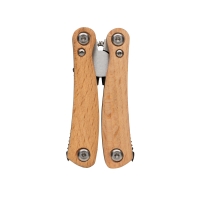 Мини-мультитул Wood, коричневый Мини-мультитул Wood, коричневый