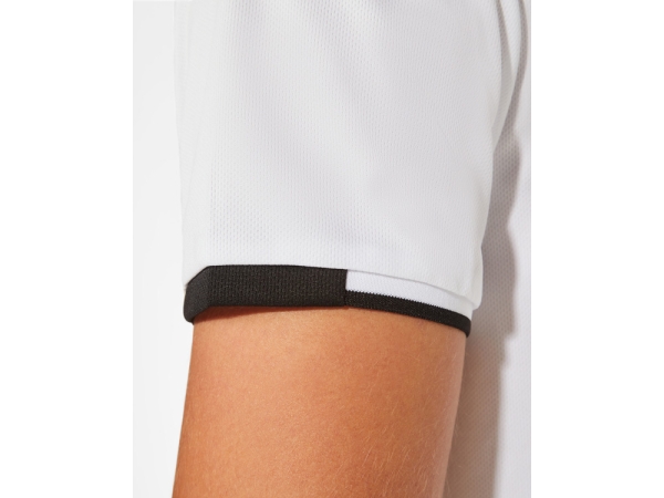 Рубашка-поло "Tamil" мужская, белый/черный