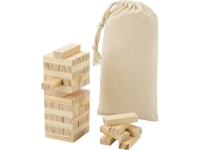 Jumble деревянная игра «Падающая башня», натуральный Jumble деревянная игра «Падающая башня», натуральный