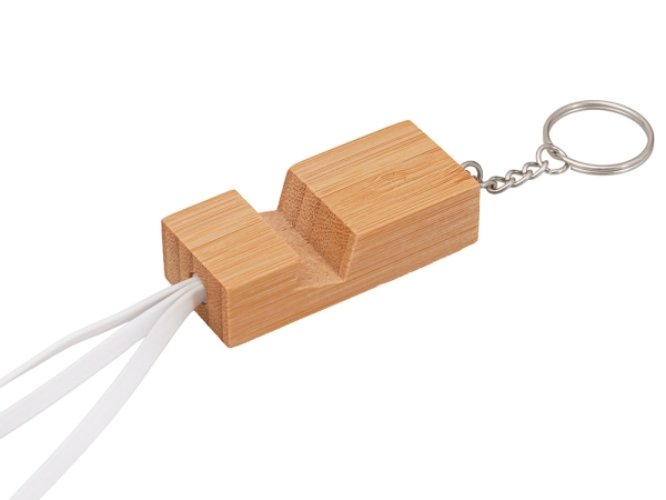 Универсальный кабель с подставкой 4-в-1 «Unicable», белый