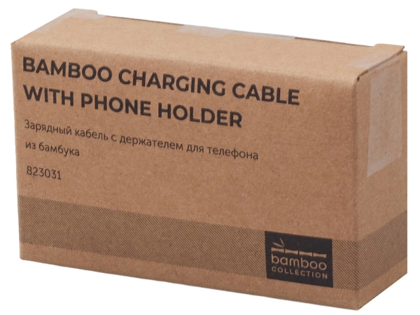 Универсальный кабель с подставкой 4-в-1 «Unicable», белый