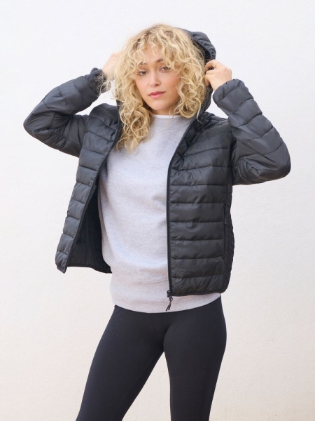 Куртка с капюшоном женская Stream Women, темно-синяя