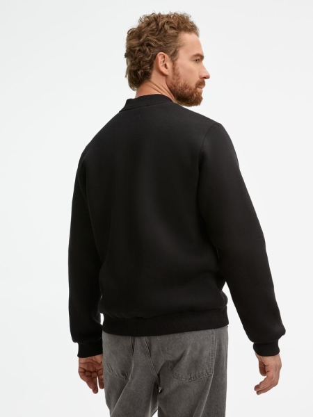 Бомбер унисекс AtmosWear, черный