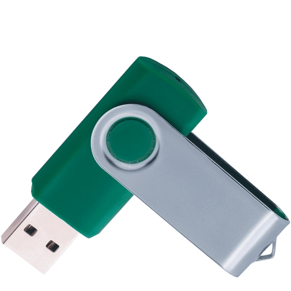 Флешка TWIST Зеленая 348C 4010.02.8ГБ