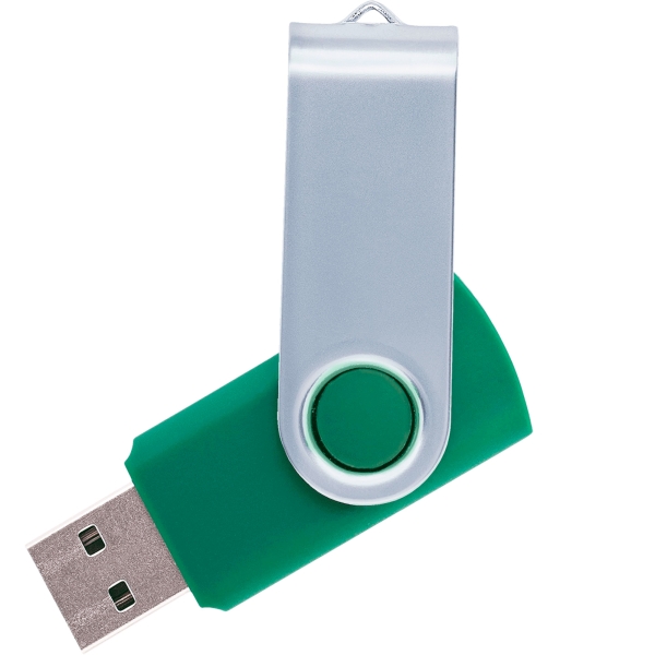 Флешка TWIST Зеленая 348C 4010.02.8ГБ