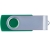 Флешка TWIST Зеленая 348C 4010.02.8ГБ