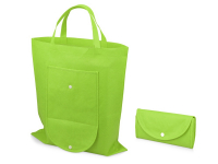 Складная сумка Plema из нетканого материала, лайм Складная сумка Plema из нетканого материала, лайм