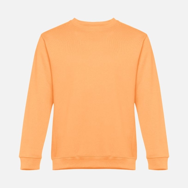 Свитшот унисекс Delta, светло-оранжевый