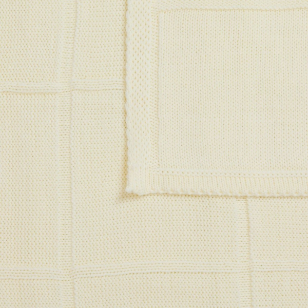 Плед Chainfield, белый (молочный)