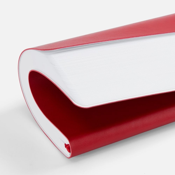 Ежедневник Waltz, недатированный, красный