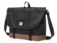 Сумка-мессенджер Herschel Cove из переработанного материала 22,5 л - сплошной черный Сумка-мессенджер Herschel Cove из переработанного материала 22,5 л - сплошной черный