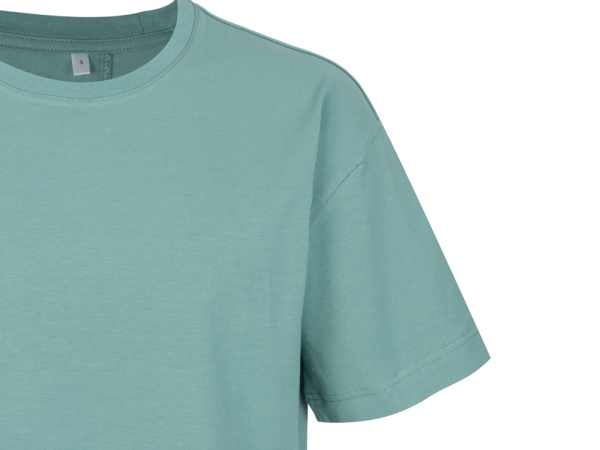 Футболка оверсайз «Vienna» унисекс , припылено-бирюзовый