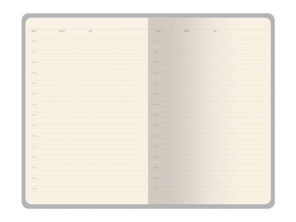 Ежедневник недатированный А5 "Soho", зеленый