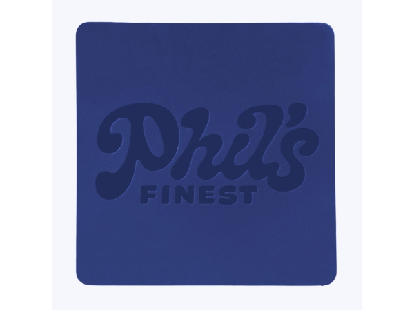 ПАТЧ КВАДРАТ soft-touch (синий) 5,5 х 5,5 см