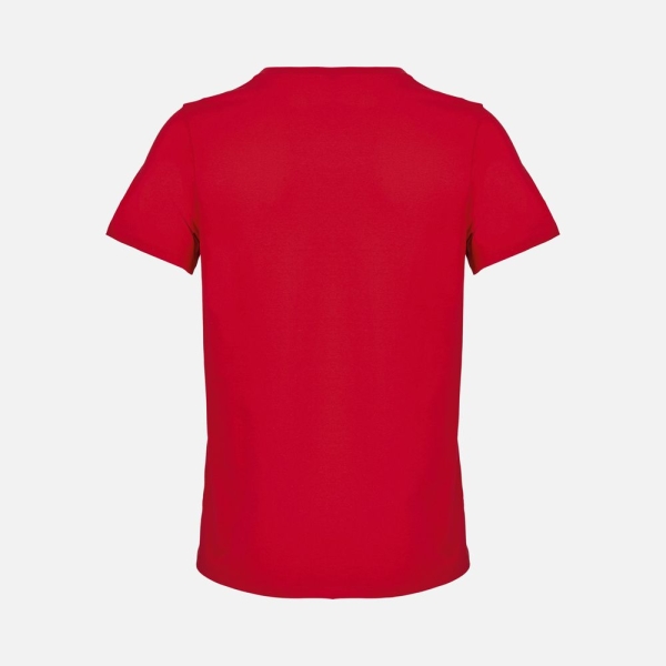 Футболка унисекс Regent с V-образным вырезом, красная