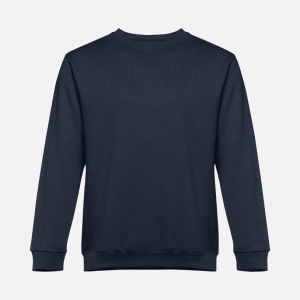 Свитшот унисекс Delta, темно-синий