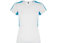 Футболка "Suzuka" женская, белый/бирюзовый Футболка "Suzuka" женская, белый/бирюзовый