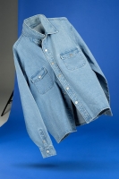 Куртка джинсовая O3, голубая Куртка джинсовая O3, голубая