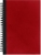 Ежедневник Notera Maxi, недатированный, красный