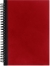 Ежедневник Notera Maxi, недатированный, красный