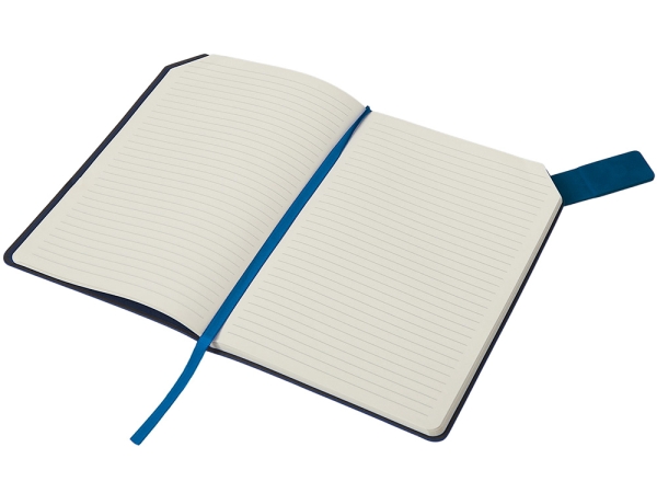 Блокнот А5 в гибкой обложке "Chaplin", синий