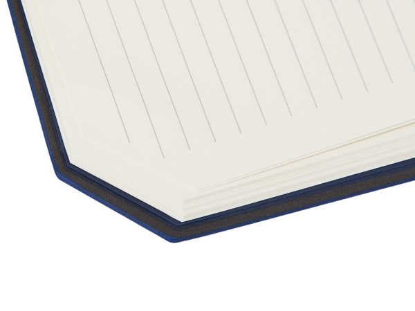 Блокнот А5 в гибкой обложке "Chaplin", синий