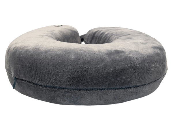 Подушка для путешествий с эффектом памяти Мемо "Drowsy" Grey