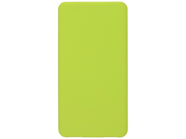 Портативное зарядное устройство «Reserve» с USB Type-C, 5000 mAh, зеленое яблоко