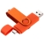 Флешка TWIST COLOR OTG Оранжевая 4018.05.32ГБ