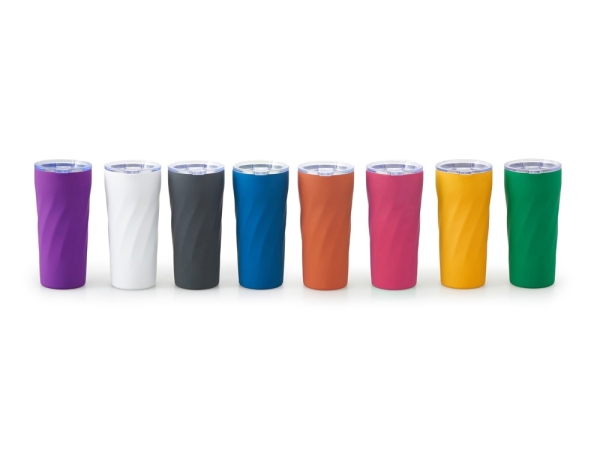 Подарочный набор "FAMILY" с термосом и термокружкой, серый