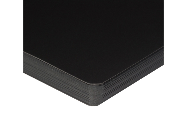 Скетчбук "Sketch & Art" в мягком переплете 140х210 мм, 100 л. черной бумаги 100 гр., черный