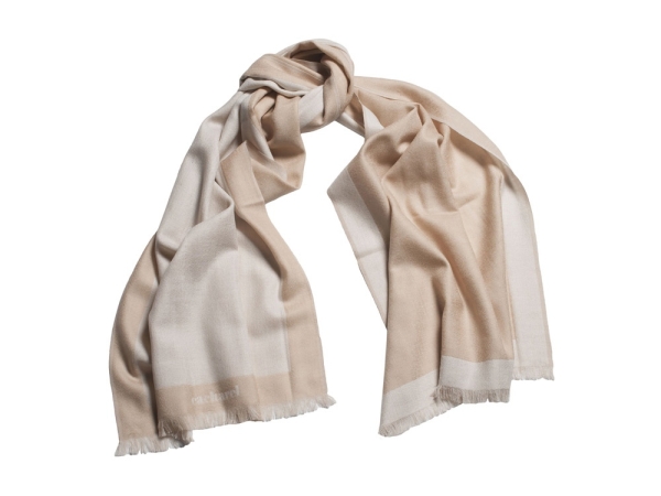 Длинный шарф Bird Beige