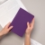 Блокнот Alpha slim, фиолетовый