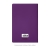 Блокнот Alpha slim, фиолетовый
