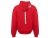 Толстовка оверсайз с капюшоном на молнии «Monaco», красный, лейбл, бренд тайп и термотрансфер