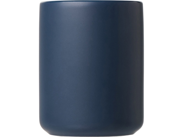 Кружка матовая с прямой ручкой "Axio", 360 мл, темно-синий