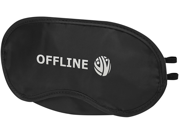Маска для глаз Traveler (Путешественник)- сплошной черный