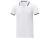 Amarago Мужское поло с коротким рукавом и контрастной отделкой, белый