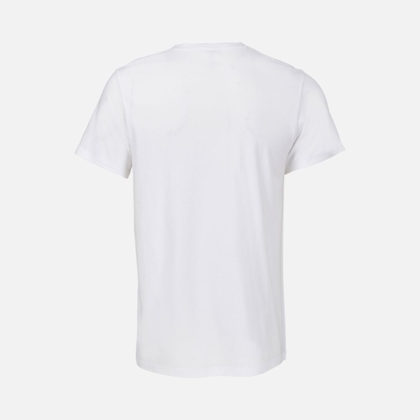 Футболка унисекс Regent с V-образным вырезом, белая