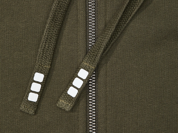 Толстовка «Арора» мужская с капюшоном, зеленый лесной