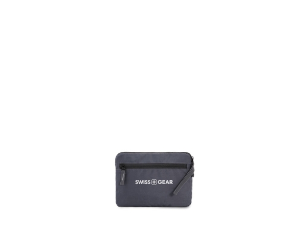 Рюкзак SWISSGEAR складной, полиэстер, 33,5х15,5x40 см, 21 л, серый