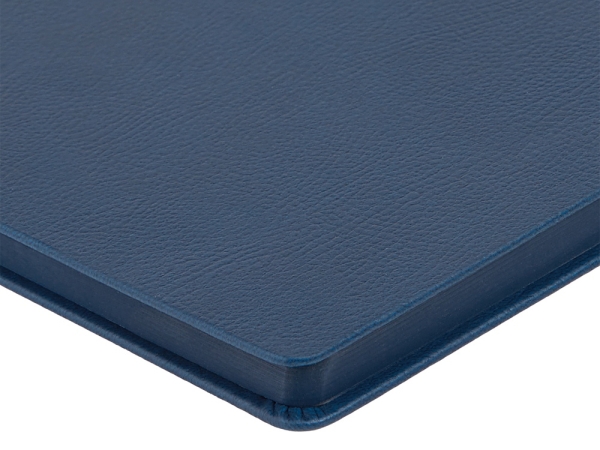 Ежедневник недатированный А5 "Megapolis Nappa", темно-синий