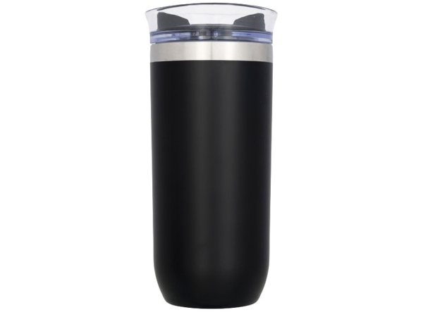 Вакуумная герметичная термокружка «Twist», черный