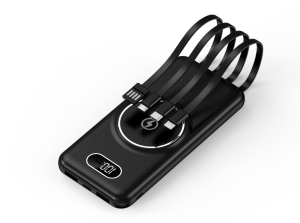 Внешний аккумулятор Omni Qi 10000 мАч, черный