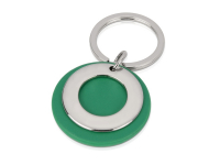 Брелок "Корал-Спрингс", зеленый/серебристый Брелок "Корал-Спрингс", зеленый/серебристый