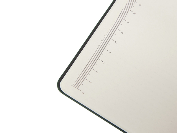 Блокнот А5 в гибкой обложке "Chaplin", зеленый