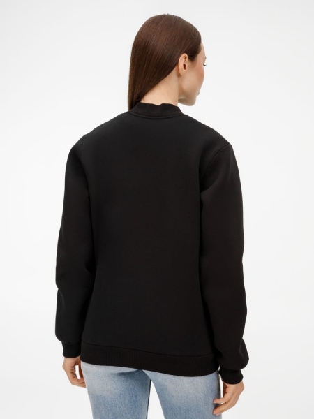 Бомбер унисекс Estado, черный