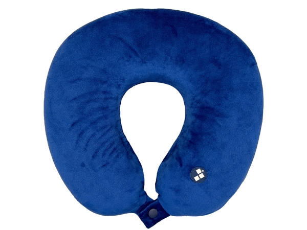 Подушка для путешествий с эффектом памяти Мемо "Drowsy" Royal Blue